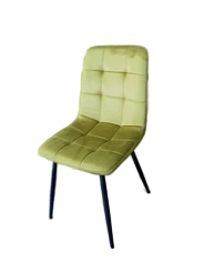 Стул Y2017 (каркас черный тк. коллекции Велюр лайм (S14))