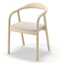 Стул Бионик  (барни крем/ ноги дуб нордик) Стул Бионик  (барни крем/ ноги дуб нордик)